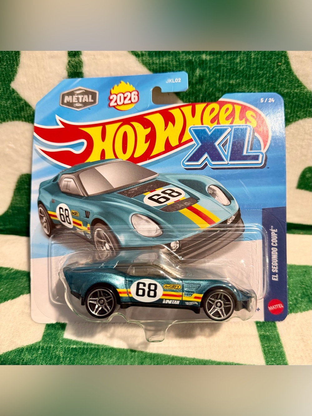 Hot Wheels XL 2026 1:43 Scale El Segundo Coupe 5/24 Diecast Car Brand New Sealed